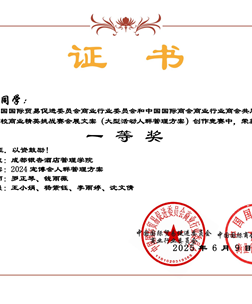 第六届全国高校商业精英挑战赛会展文案（大型活动人群管理方案）创作竞赛一等奖